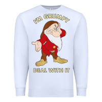 White santa grumpy Premium Sweatshirt - artisFamous