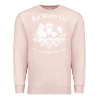 Pale Pink villains bad club Premium Sweatshirt - artisFamous