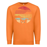 Carrot cat retro vintage style Premium Sweatshirt - artisFamous