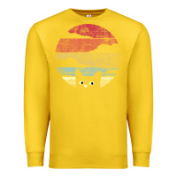 Lemon cat retro vintage style Premium Sweatshirt - artisFamous