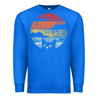 True Royal cat retro vintage style Premium Sweatshirt - artisFamous