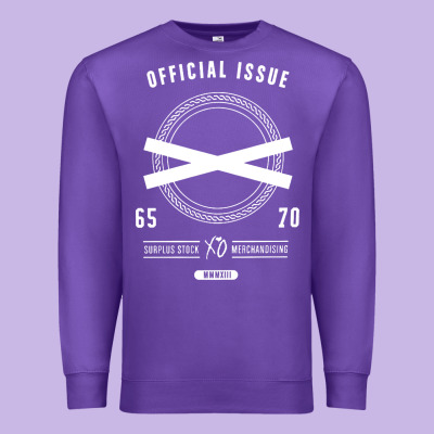 Official Issue Xo For Dark Premium Sweatshirt Designed By Artisfamous