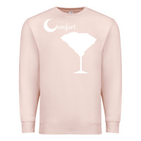 Pale Pink southern comfort Premium Sweatshirt - artisFamous