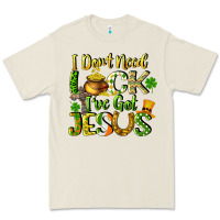 Bone I don't need luck i've got Jesus Premium Tee - CowGirlArtShop