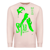 Pale Pink stab movie Premium Sweatshirt - artisFamous
