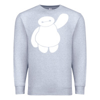 Heather Grey baymax big hero 6 Premium Sweatshirt - artisFamous