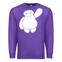 Purple baymax big hero 6 Premium Sweatshirt - artisFamous