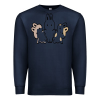 Navy bunnys Premium Sweatshirt - artisFamous