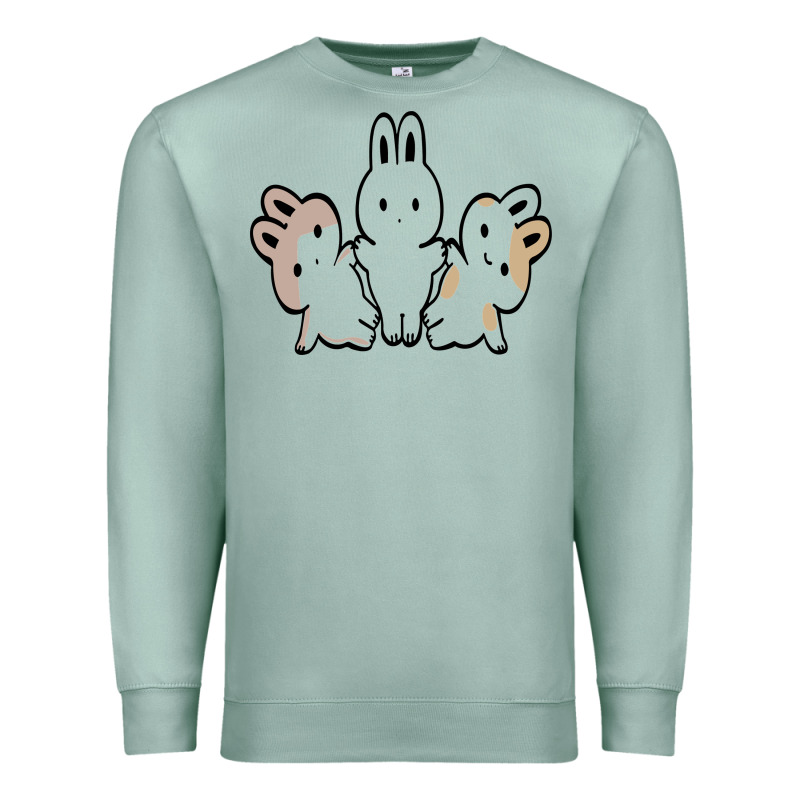 Bunnys Premium Sweatshirt by artisFamous | Teevron