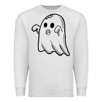 Oatmeal Heather ghost Premium Sweatshirt - artisFamous