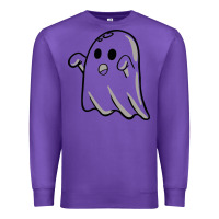 Purple ghost Premium Sweatshirt - artisFamous
