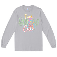 Moon Dust T am SNOW CUTE Long Sleeve Tee - CowhideDigitalArt