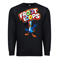 Black froot loops toucan sam Premium Sweatshirt - artisFamous