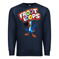 Navy froot loops toucan sam Premium Sweatshirt - artisFamous