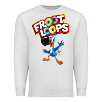 Oatmeal Heather froot loops toucan sam Premium Sweatshirt - artisFamous