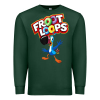 Sports Green froot loops toucan sam Premium Sweatshirt - artisFamous