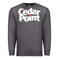 Charcoal Heather cedar point Premium Sweatshirt - artisFamous