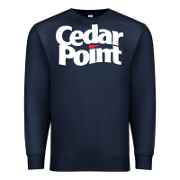Navy cedar point Premium Sweatshirt - artisFamous