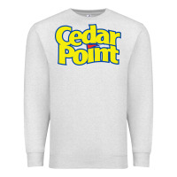 Oatmeal Heather cedar point Premium Sweatshirt - artisFamous
