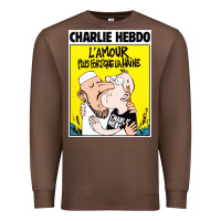 Chestnut charlie hebdo Premium Sweatshirt - artisFamous