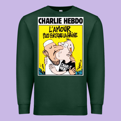 Charlie Hebdo Premium Sweatshirt Designed By Artisfamous