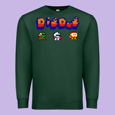 Dig Dug Premium Sweatshirt Designed By Artisfamous