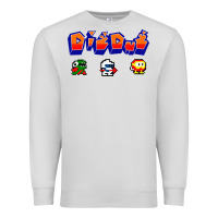 Dove Grey dig dug Premium Sweatshirt - artisFamous