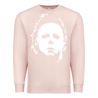Pale Pink halloween horror myers Premium Sweatshirt - artisFamous