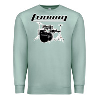 Seafoam ludwig drum Premium Sweatshirt - artisFamous