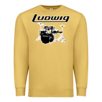 Antique Gold ludwig drum Premium Sweatshirt - artisFamous