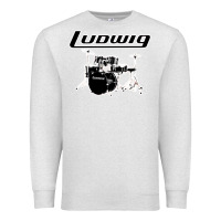 Oatmeal Heather ludwig drum Premium Sweatshirt - artisFamous