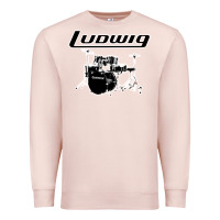 Pale Pink ludwig drum Premium Sweatshirt - artisFamous