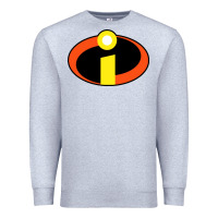 Heather Grey top incredibles Premium Sweatshirt - artisFamous