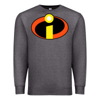 Charcoal Heather top incredibles Premium Sweatshirt - artisFamous
