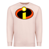 Pale Pink top incredibles Premium Sweatshirt - artisFamous