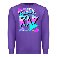 Purple 1980's style totally rad 80s casual  v.10.1 tank top Premium Sweatshirt - artisFamous