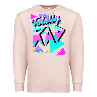 Pale Pink 1980's style totally rad 80s casual  v.10.1 tank top Premium Sweatshirt - artisFamous