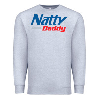 Heather Grey natty daddy Premium Sweatshirt - artisFamous
