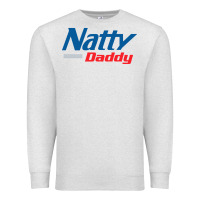 Oatmeal Heather natty daddy Premium Sweatshirt - artisFamous