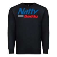 Black natty daddy Premium Sweatshirt - artisFamous