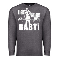 Charcoal Heather American bodybuilder Premium Sweatshirt - artisFamous