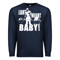Navy American bodybuilder Premium Sweatshirt - artisFamous