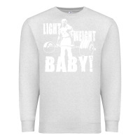 Oatmeal Heather American bodybuilder Premium Sweatshirt - artisFamous