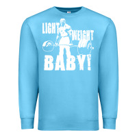 Ocean Blue American bodybuilder Premium Sweatshirt - artisFamous