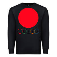 Black Japan Flag Olympics Premium Sweatshirt - artisFamous