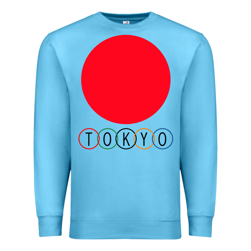 Japan Flag Olympics Premium Sweatshirt by artisFamous | Teevron