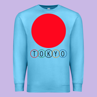 Japan Flag Olympics Premium Sweatshirt Designed By Artisfamous