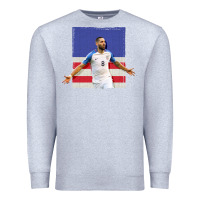 Heather Grey Usmnt Premium Sweatshirt - artisFamous