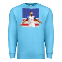 Ocean Blue Usmnt Premium Sweatshirt - artisFamous