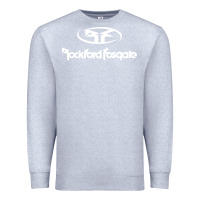 Heather Grey rockford fosgate Premium Sweatshirt - artisFamous